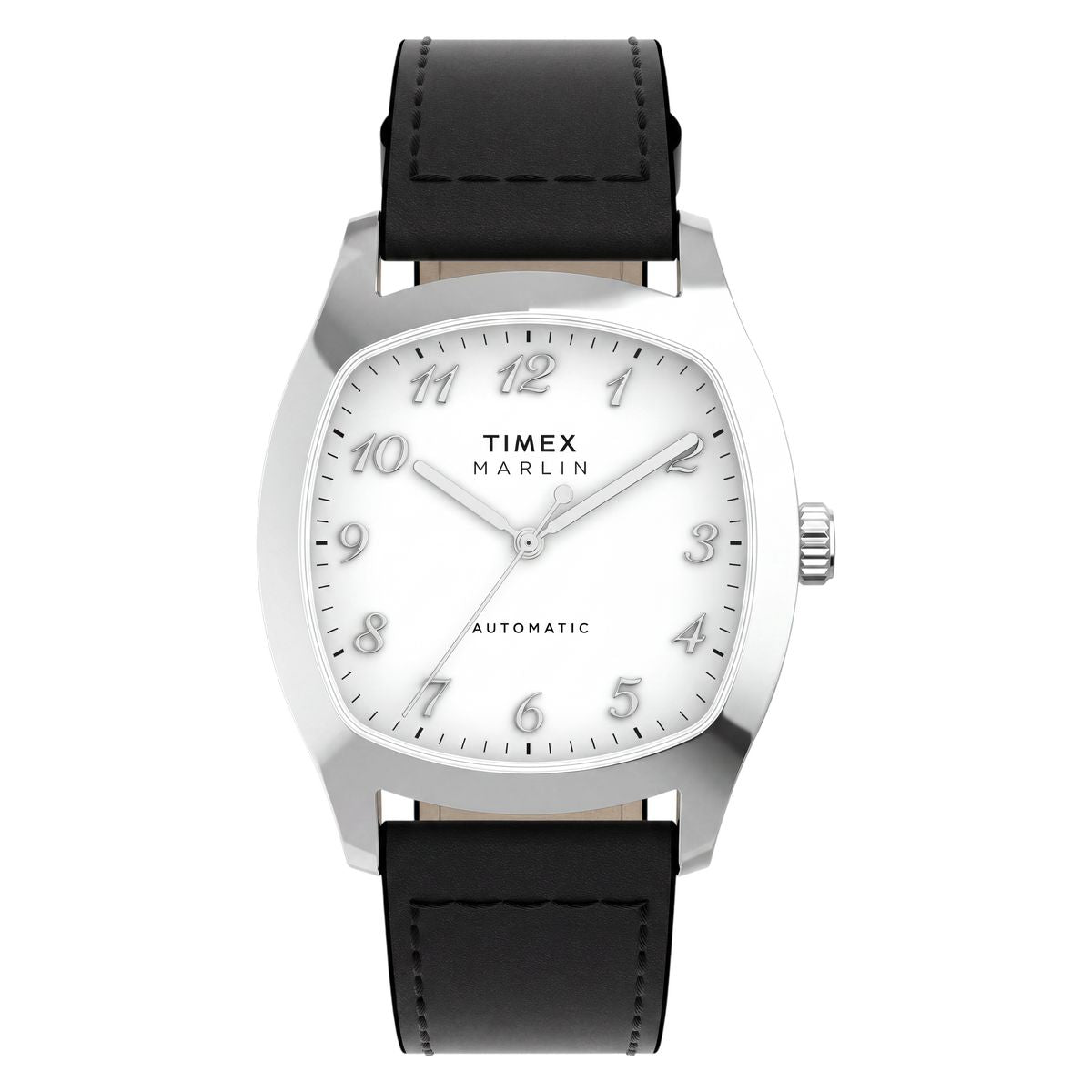 Timex Marlin Chatham Automatic White Dial Black Leather Strap Men's Watch TW2Y84300UJ - view 1