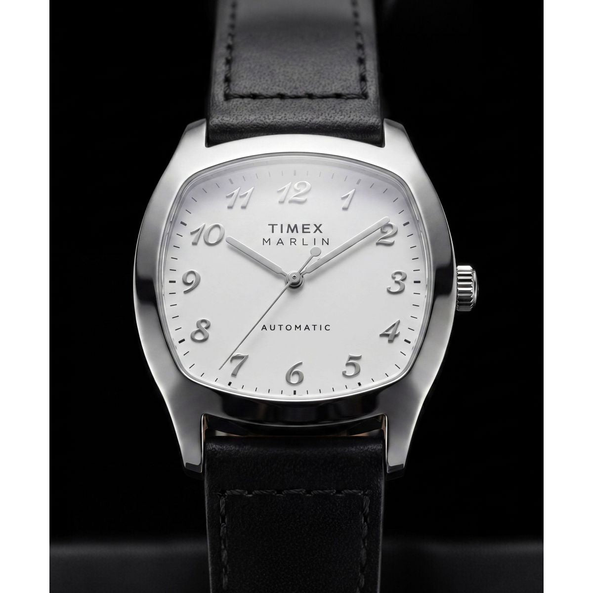 Timex Marlin Chatham Automatic White Dial Black Leather Strap Men's Watch TW2Y84300UJ - view 5