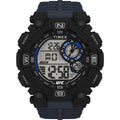 Timex Digital Grey Dial Black Resin Strap Men's Watch TW5M549000D - view 1