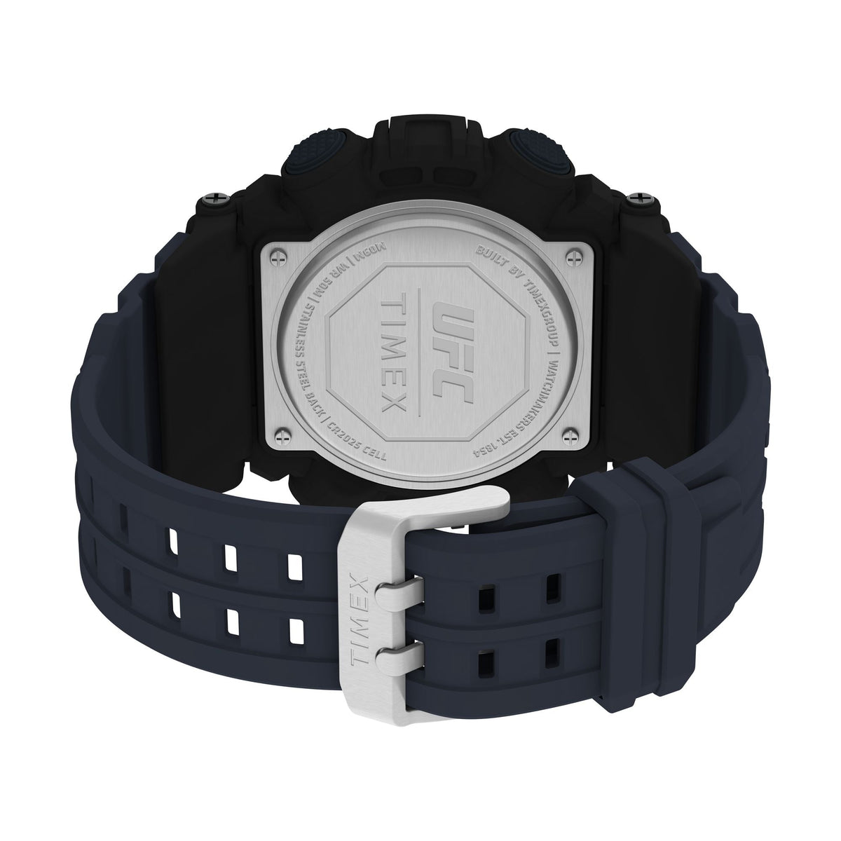 Timex Digital Grey Dial Black Resin Strap Men's Watch TW5M549000D - view 5