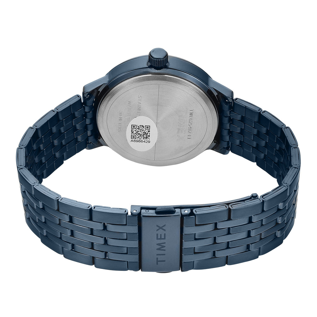 Timex Trendline Blue Dial Blue Stainless Steel Strap Men's Watch TWEG25412 - view 2