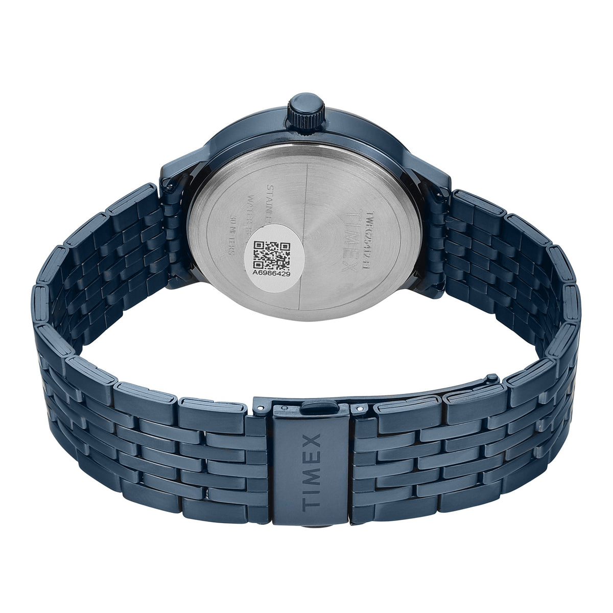 Timex Trendline Blue Dial Blue Stainless Steel Strap Men's Watch TWEG25412 - view 2