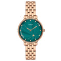 Timex Cosmic Awe Green Dial Rose Gold-Tone Stainless Steel Strap Women's Watch TWEL19103 - view 1