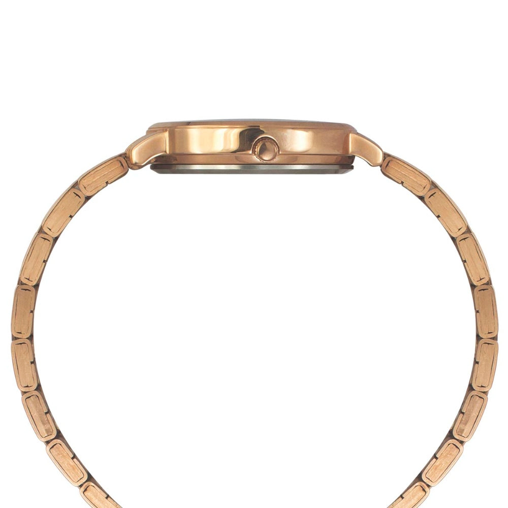 Timex Cosmic Awe Green Dial Rose Gold-Tone Stainless Steel Strap Women's Watch TWEL19103 - view 3