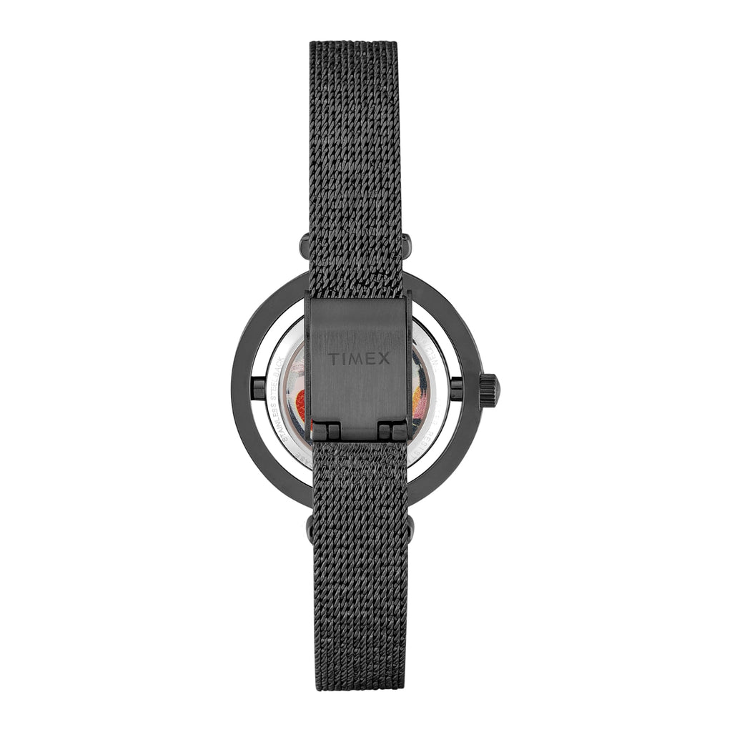 Timex Fria Blue Dial Gunmetal Stainless Steel Strap Women's Watch TWEL27800 - view 7