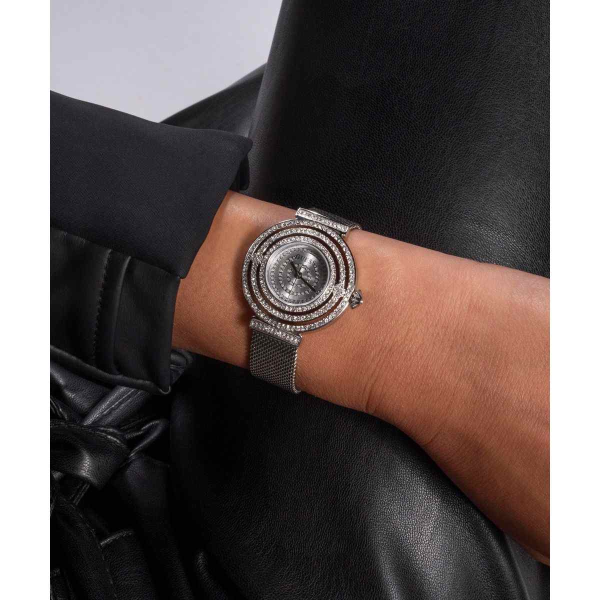 Guess Dream Silver-Tone Dial Silver-Tone Stainless Steel Strap Women's Watch GW0550L1 - view 7