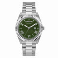 Guess Green Dial Silver-Tone Stainless Steel Strap Men's Watch GW0265G10 - view 1
