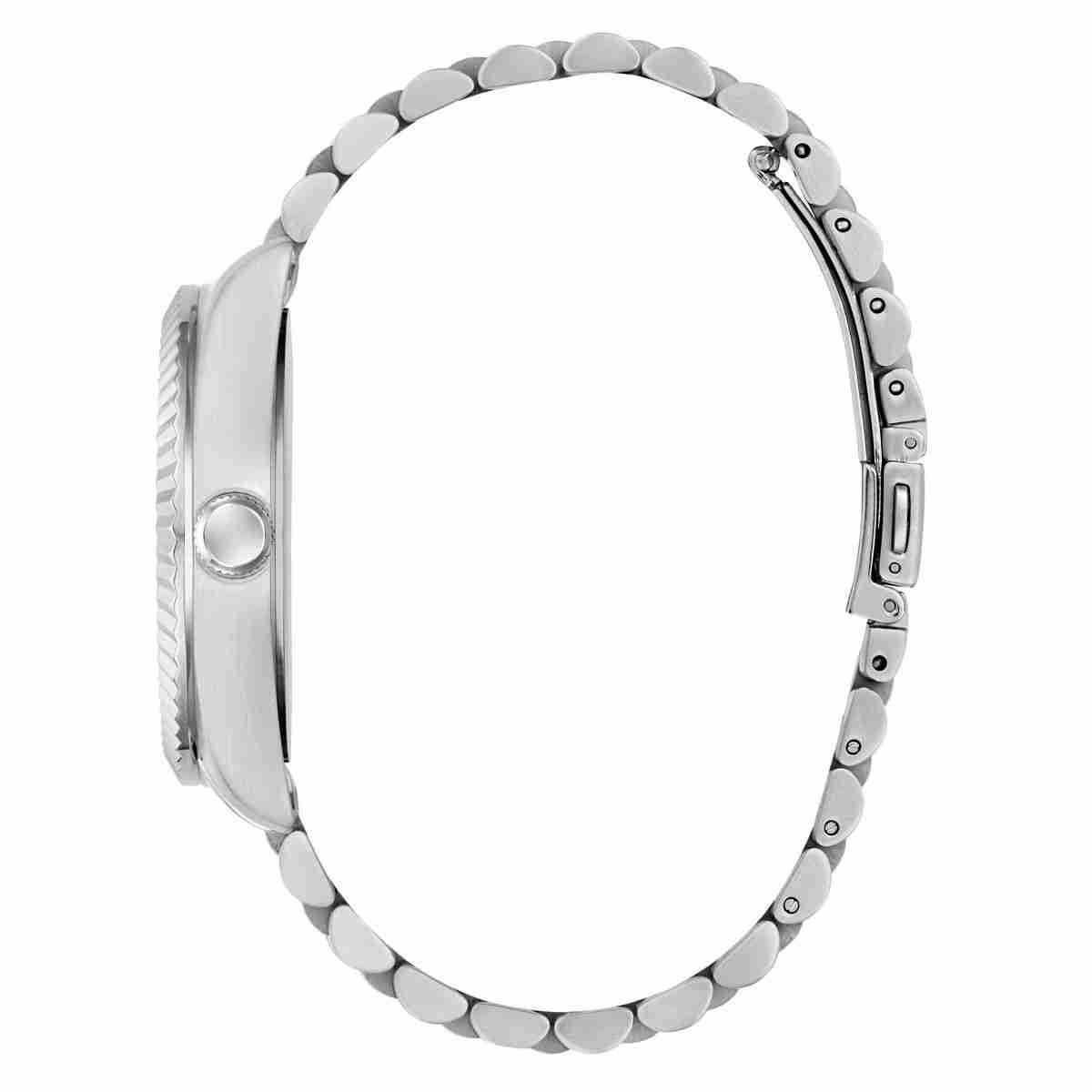 Guess Jaden Blue Dial Silver-Tone Stainless Steel Strap Men's Watch GW0977G1 - view 2