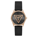 Guess Roxy Black Dial Black Silicone Strap Women's Watch GW0942L3 - view 1