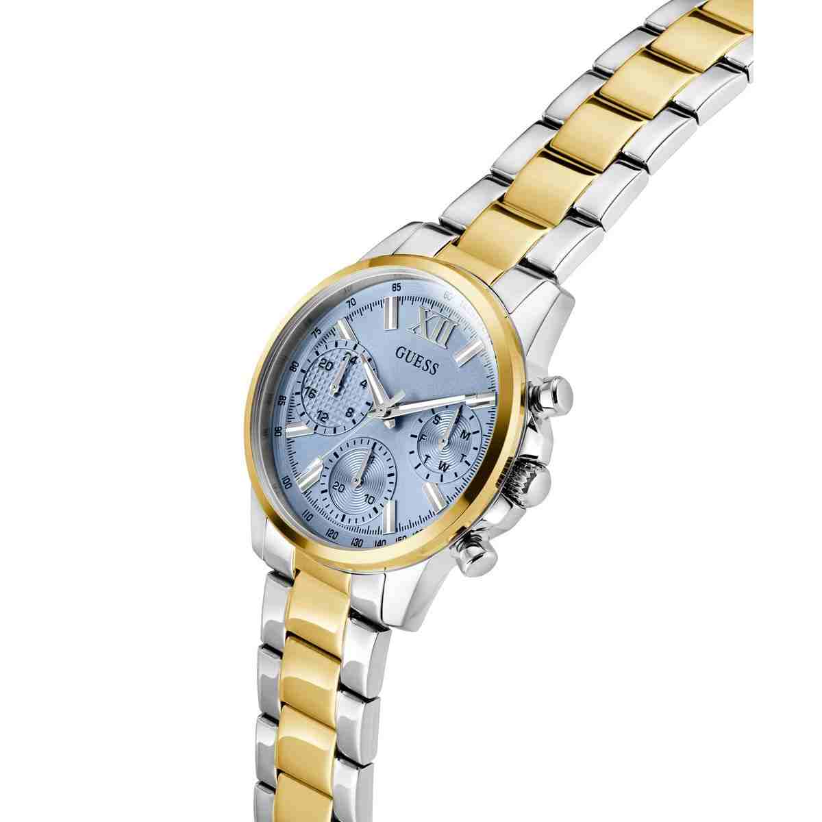 Guess Bailey Blue Dial Two-Tone Stainless Steel Strap Women's Watch GW0933L3 - view 7
