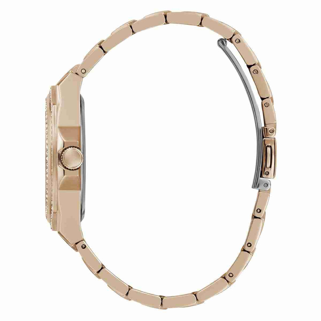 Guess Ritzy Rose Gold Dial Rose Gold-Tone Stainless Steel Strap Women's Watch GW0685L3 - view 2