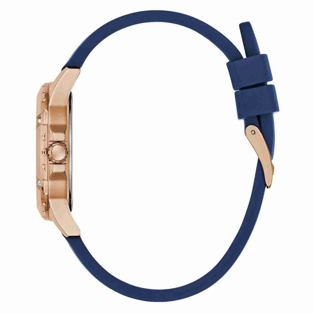 Guess Mist White Dial Blue Silicone Strap Women's Watch GW0949L3 - view 2