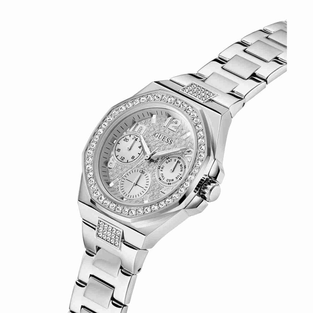 Guess Lady Empire Silver-Tone Dial Silver-Tone Stainless Steel Strap Women's Watch GW0777L1 - view 7