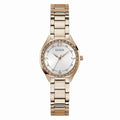 Guess Charlotte White Dial Rose Gold-Tone Stainless Steel Women's Watch GW0767L3 - view 1