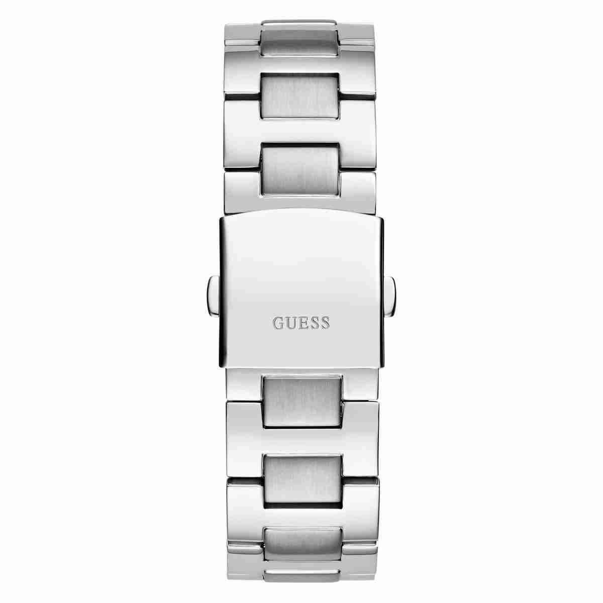Guess Equity Black Dial Silver-Tone Stainless Steel Strap Men's Watch GW0703G1 - view 3