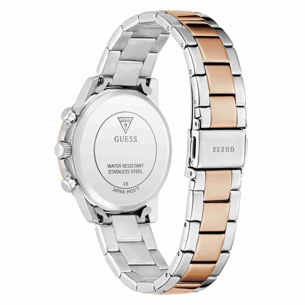 Guess Bailey Burgundy Dial Two-Tone Stainless Steel Strap Women's Watch GW0933L5 - view 3