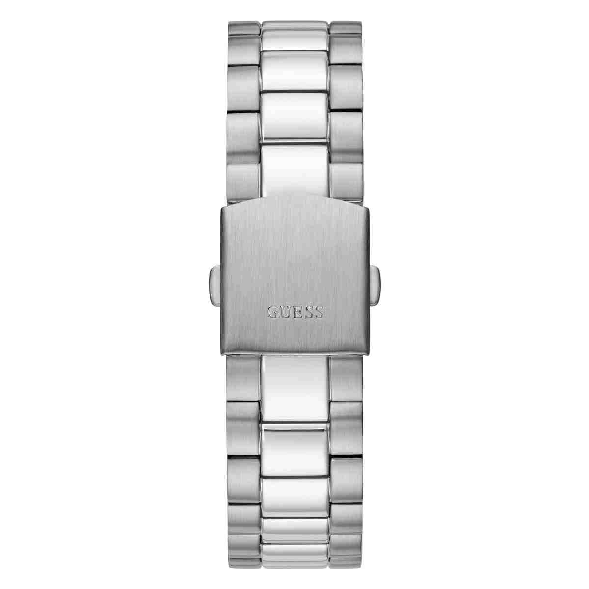 Guess Connoisseur Blue Dial Silver-Tone Stainless Steel Strap Men's Watch GW0265G7 - view 3