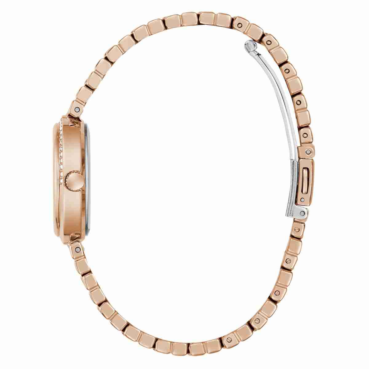Guess Clara White Dial Rose Gold-Tone Stainless Steel Strap Women's Watch GW0930L3 - view 2