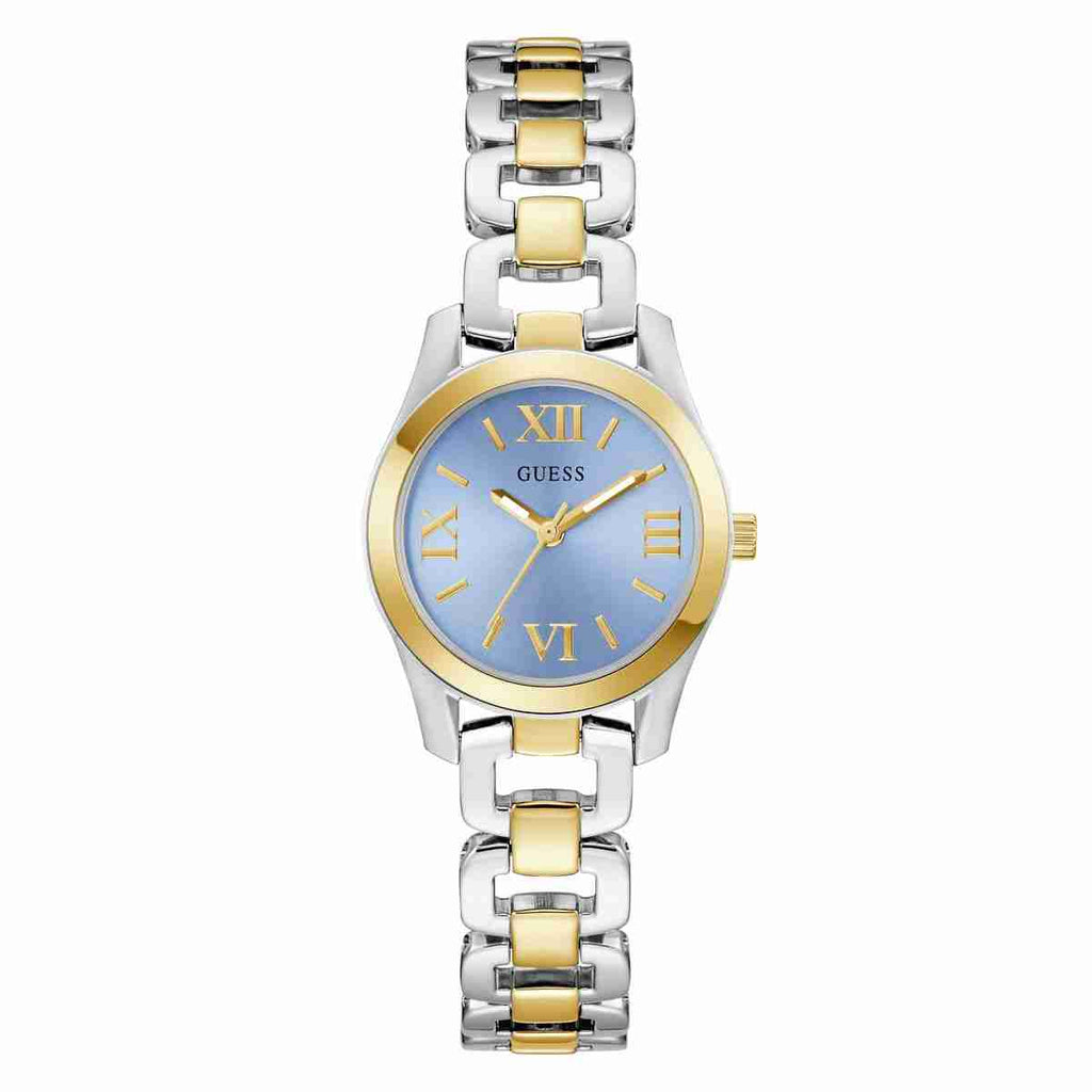 Guess Veda Blue Dial Two-Tone Stainless Steel Strap Women's Watch GW0927L3 - view 1