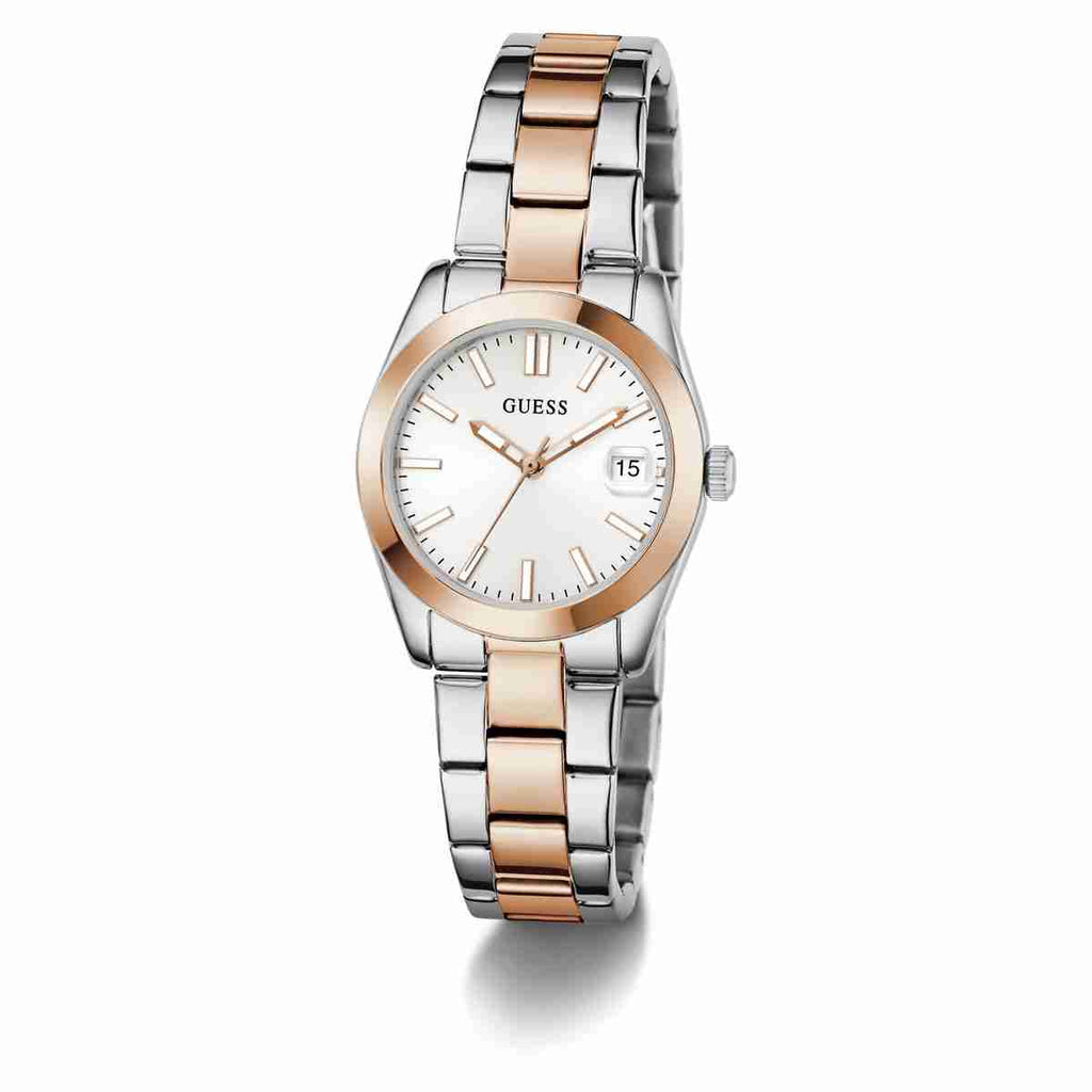 Guess Alice White Dial Two-Tone Stainless Steel Strap Women's Watch GW0934L6 - view 4