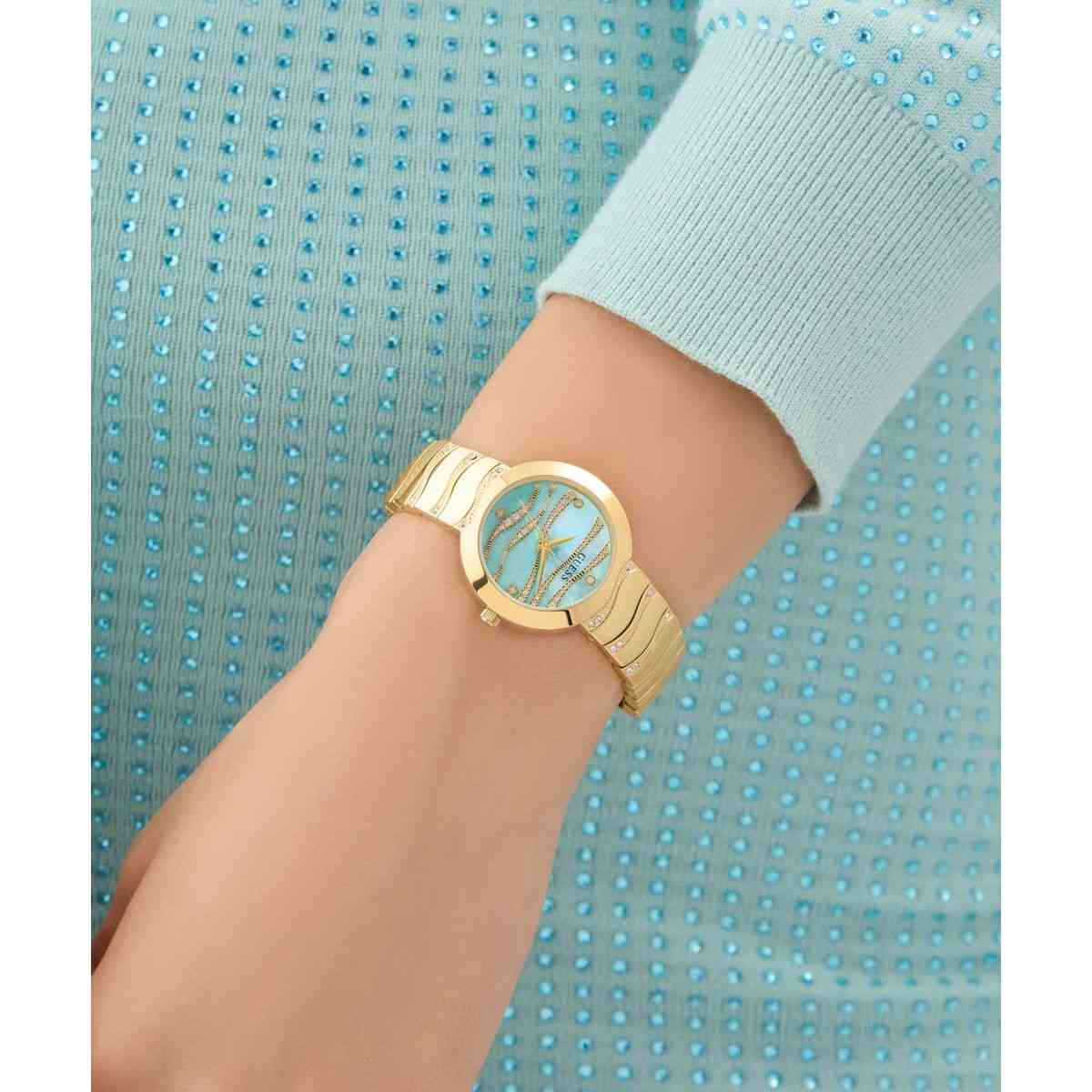 Guess Laguna Green Dial Gold-Tone Stainless Steel Strap Women's Watch GW0871L2 - view 4