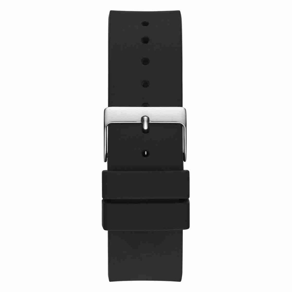 Guess Idol Blue Dial Black Silicone Strap Men's Watch GW0503G2 - view 3