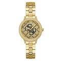 Guess G Lace Champagne Dial Gold-Tone Stainless Steel Strap Women's Watch GW0944L2 - view 1