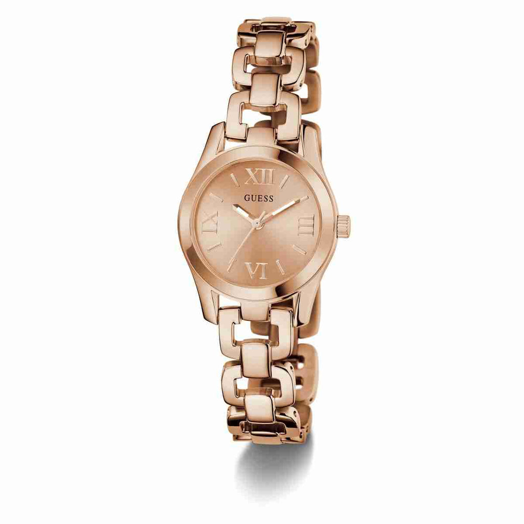 Guess Rose Gold-Tone Dial Rose Gold-Tone Stainless Steel Strap Women's Watch GW0927L4 - view 5