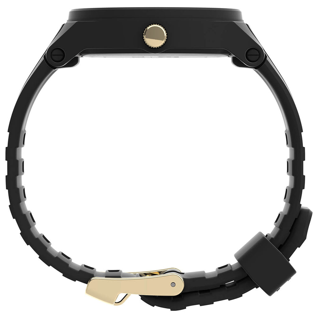 Timex UFC Shogun Black Dial Black Silicone Strap Women's Watch TW2V569000D - view 3