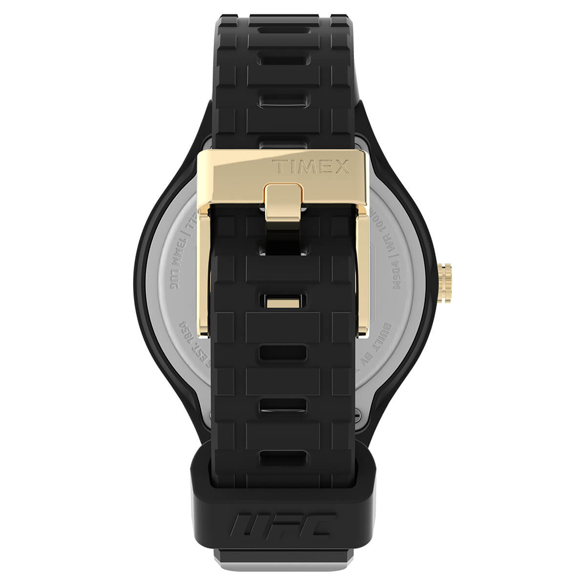 Timex UFC Shogun Black Dial Black Silicone Strap Women's Watch TW2V569000D - view 2