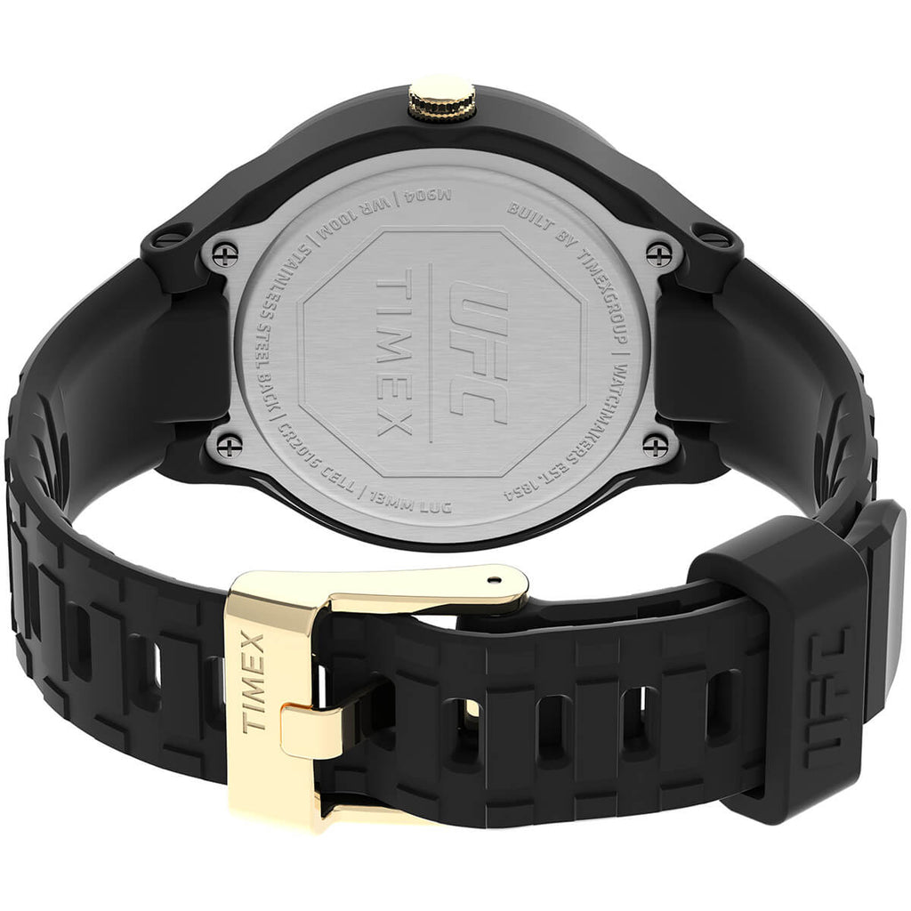 Timex UFC Shogun Black Dial Black Silicone Strap Women's Watch TW2V569000D - view 4