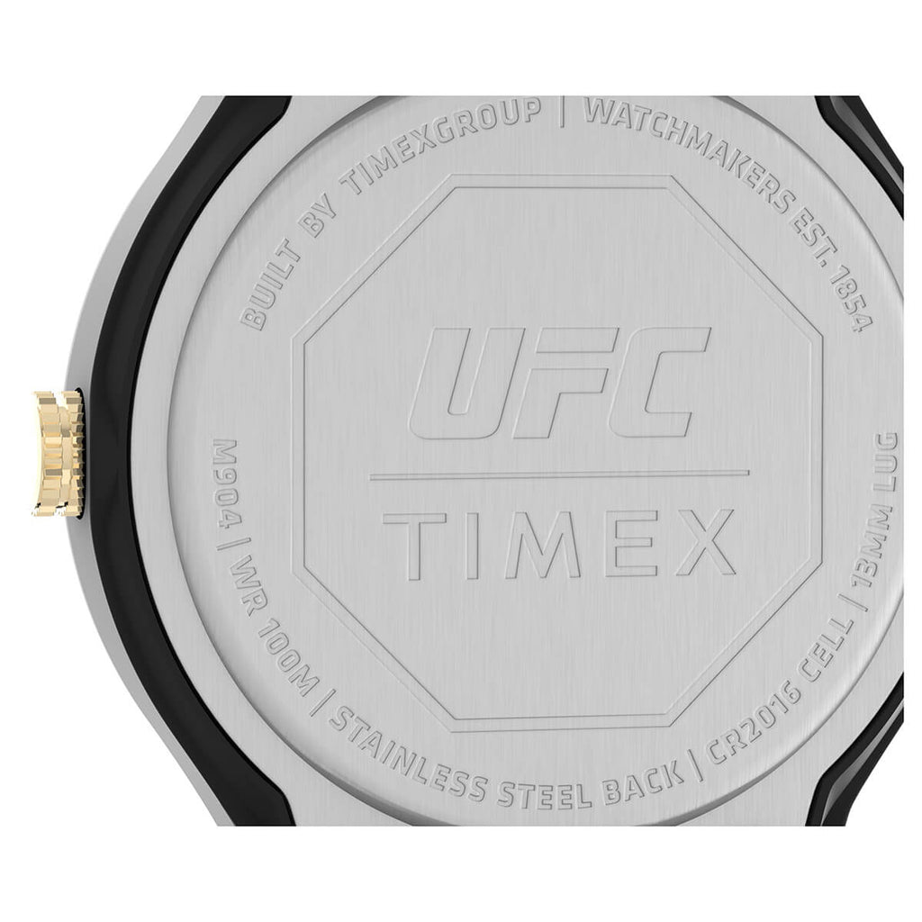 Timex UFC Shogun Black Dial Black Silicone Strap Women's Watch TW2V569000D - view 5