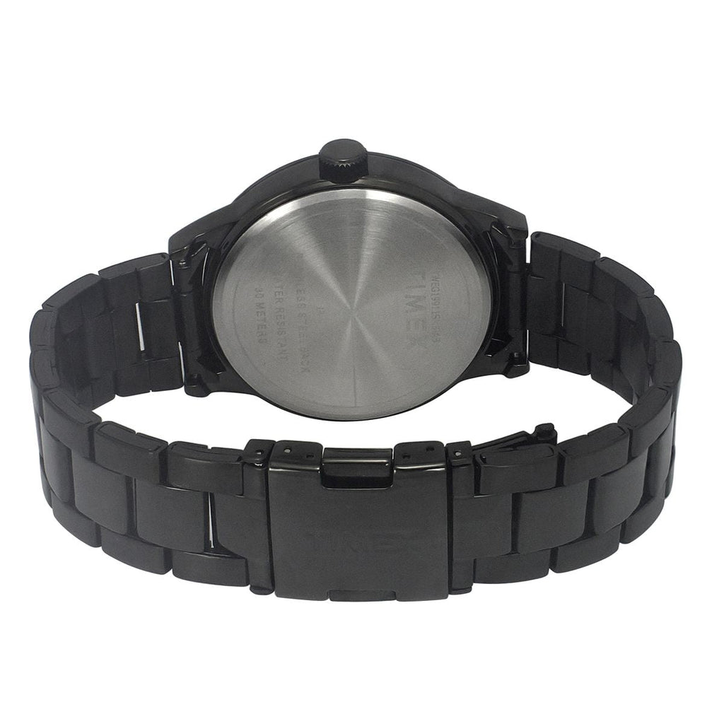 Timex Fashion Black Dial Black Stainless Steel Strap Men's Watch TWEG19911 - view 3