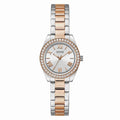 Guess Mini Luna Silver-Tone Dial Two-Tone Stainless Steel Strap Women's Watch GW0841L3 - view 1