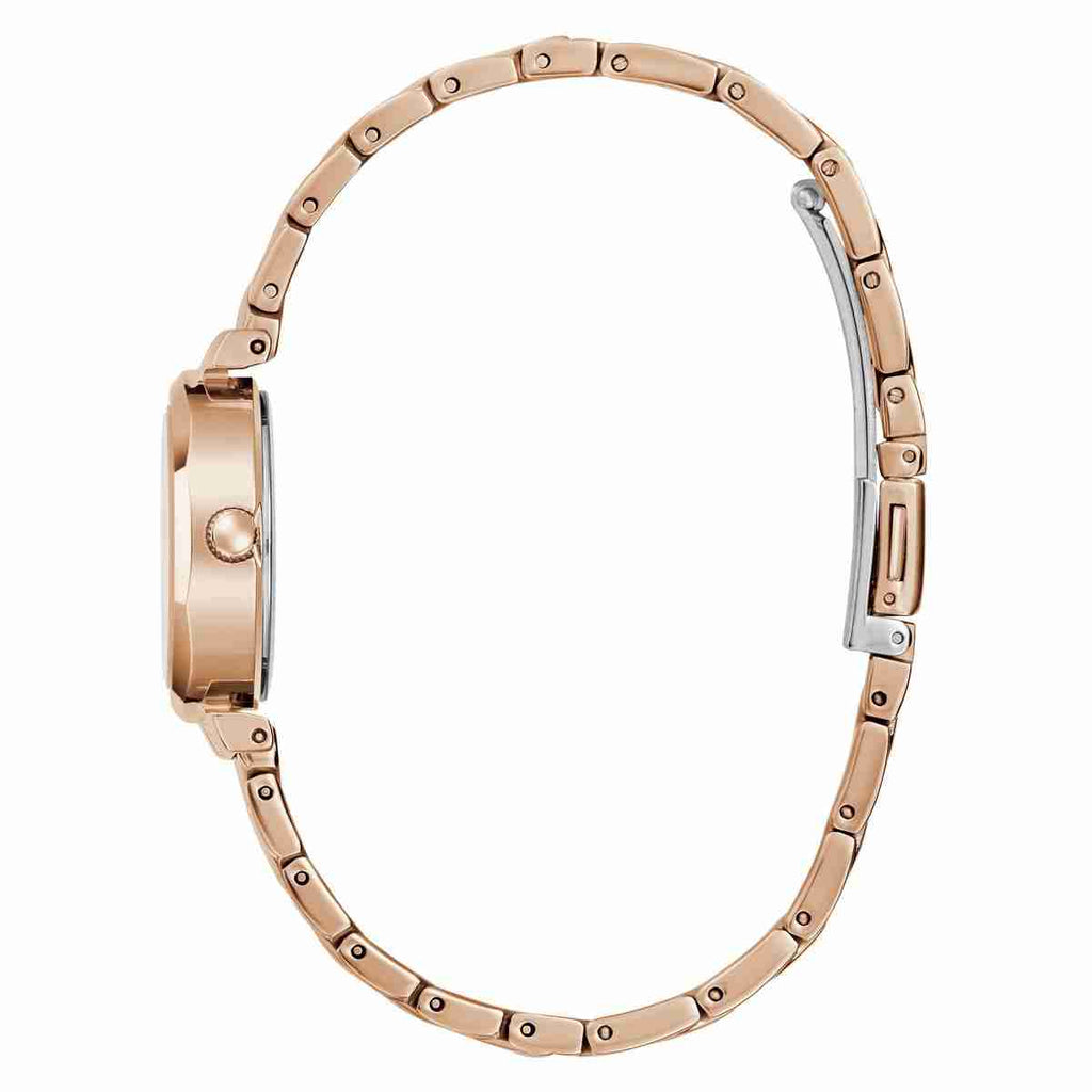Guess Mini Rumour Pink Dial Rose Gold-Tone Stainless Steel Strap Women's Watch GW0839L3 - view 3