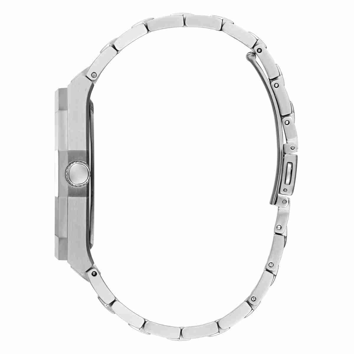 Guess Black Dial Silver-Tone Stainless Steel Strap Men's Watch GW0575G1 - view 3