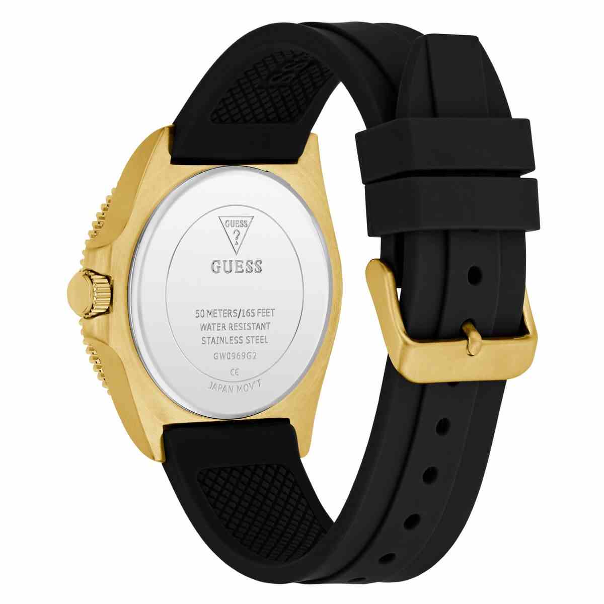 Guess Cliff Green Dial Black Strap Kids' Watch GW0969G2 - view 3