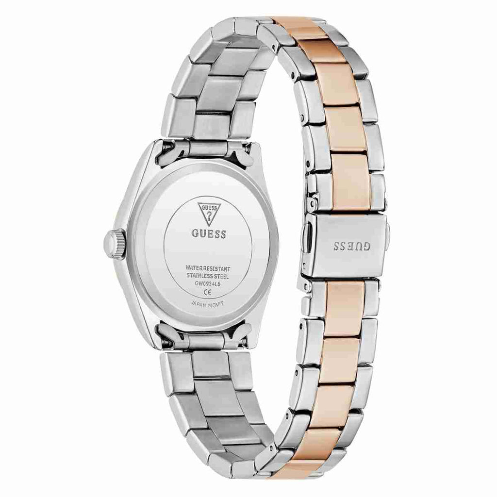 Guess Alice White Dial Two-Tone Stainless Steel Strap Women's Watch GW0934L6 - view 3