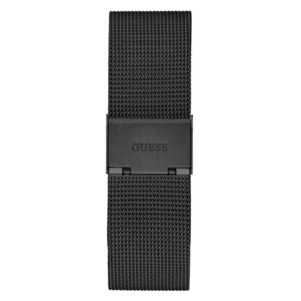 Guess Idol Black Dial Black Stainless Steel Mesh Strap Men's Watch GW0502G2 - view 3