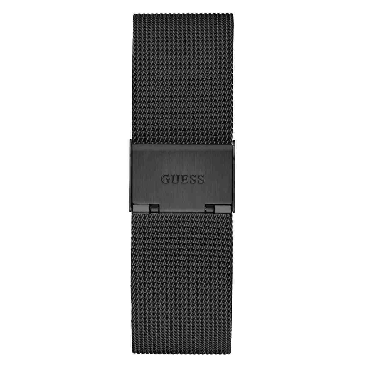 Guess Idol Black Dial Black Stainless Steel Mesh Strap Men's Watch GW0502G2 - view 3
